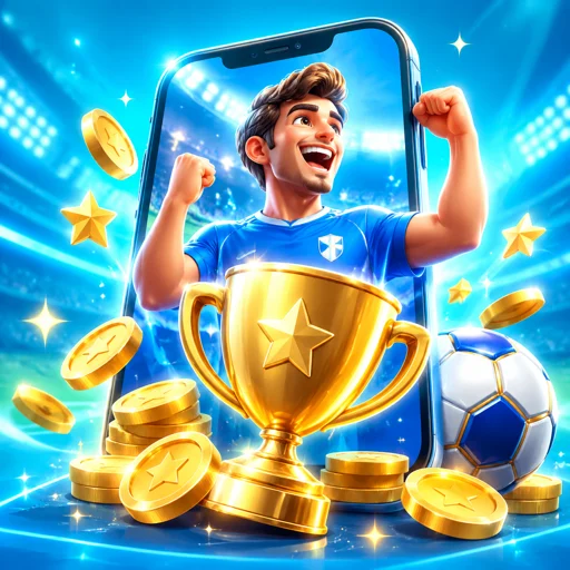 Tela de jogos do app no iPhone, mostrando slots e mesas ao vivo em funcionamento